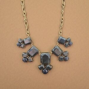 Kate Spade Gold and Dark Blue Necklace